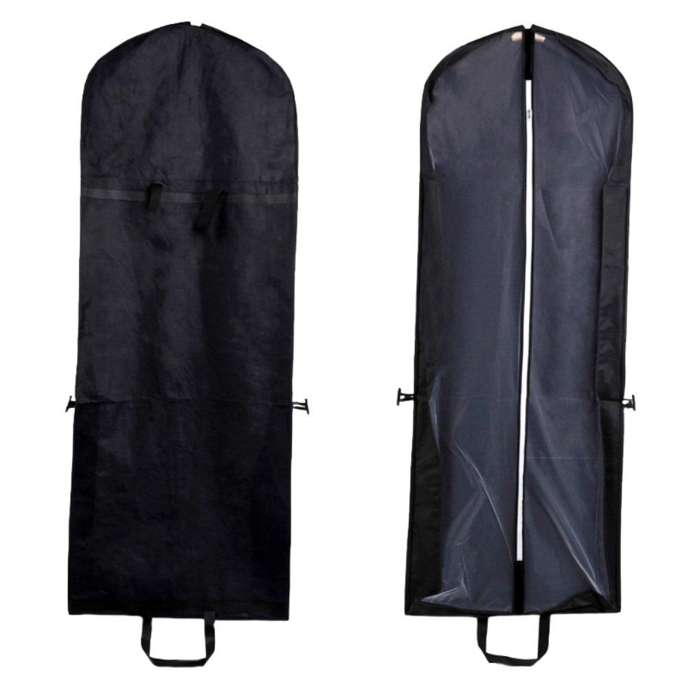 Zipper Formal Dress Dust Cover Hanging Design Foldable Clothes Storage Bag  Jacket