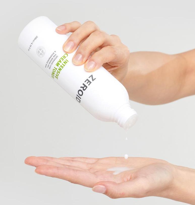 Zeroid Intensive Cream Toner 200ml – Rich Hydrating Toner for Sensitive & Dry Skin