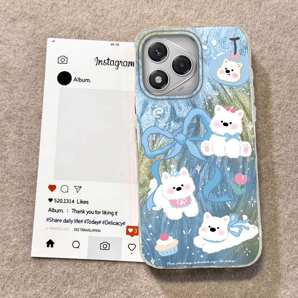 Cartoon Fun Green Panda Animals Phone Case for Honor 400 200 Pro Magic7 6 5 Lite X9a X9c X8b X8a X8c Silicone Back Shell Cover