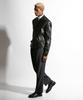 Seuteulaikeu Elegant Pintuck Trousers (Charcoal)
