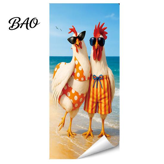 Weatherproof Waste Container Art Fun Animal Trash Can Stickers, Self?Adhesive Bin Decals for Outdoor Removable Vinyl Skins Garbage Can, Mailbox