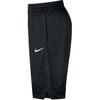 Nike Logo Print Elastic Waist Sport Straight Fit Mid-Rise Casual Shorts Men Bottoms Black AJ3915-010