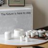 Mùyī Jade-Inspired Ceramic Side-Handle Tea Set