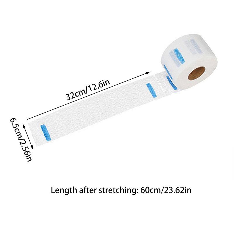 2/5/10 Rolls Disposable Barber Neck Paper Professional Salon Adjustable Hair Cutting Collar Covering Hairdressing Supply Barber