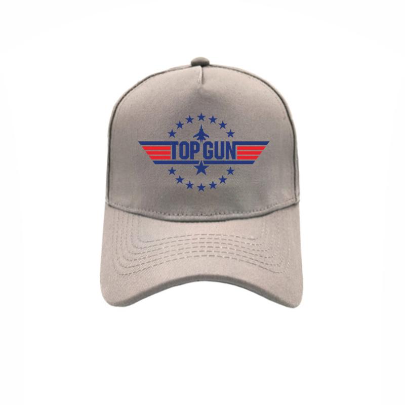 New Top Gun Baseball Cap Cool Snapback Adjustable Casual Outdoor Unisex Women Top Gun Hats MZ-596