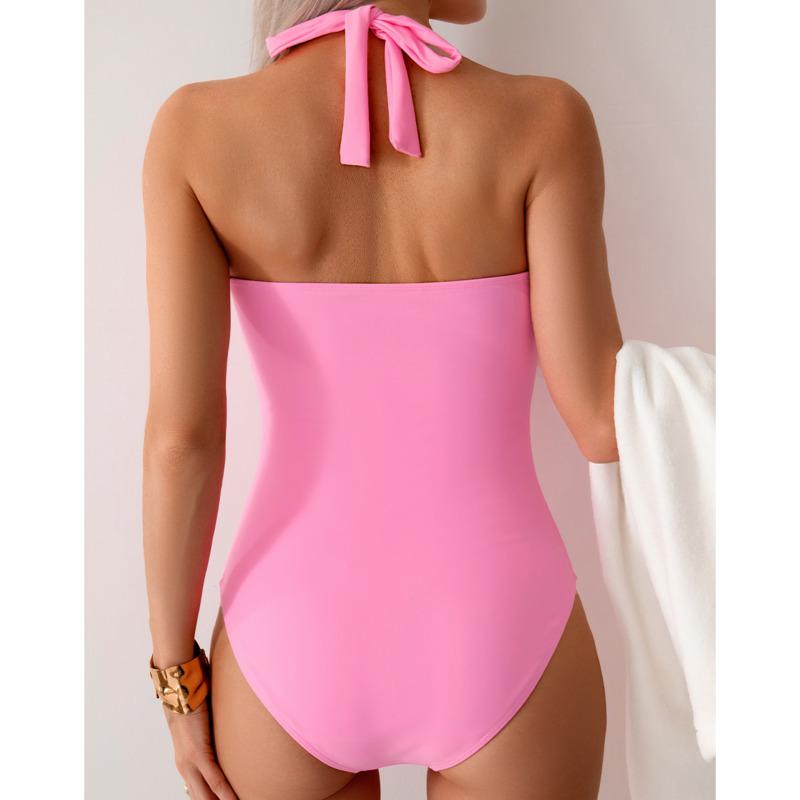 Summer Sexy Swimsuits One Piece Women's Closed Swimwear Push Up Swimming Wear Bodysuit Bathing Suits Beachwear Pool Bather