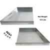 Fireplace Ash Tray Pan Ember Holder Steel With Screw Pack Rust-Resistant Home Fire Place Accessories Adjustable Collection Tool