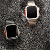 Etui+Pasek do Apple Watch Band 10 42 46mm Ultra 2 49mm 9 8 7 6 SE 5 Stalowy Metalowy Ochronny Korpus Ulepszenie dla Iwatch 45mm 44mm