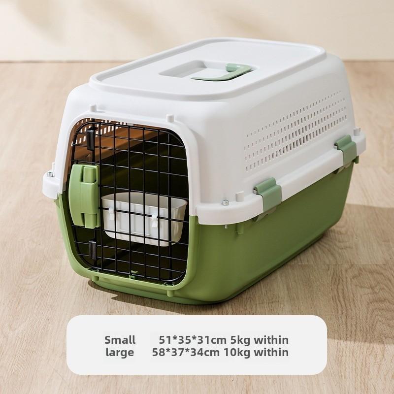 Cat Air Case Cat Cage Check Case Pet Breathable Suitcase Large Capacity Dog Portable Car Space Capsule