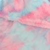 0.5/1/2 Yard Tie Dye Imitation Rabbit Faux Fur Fabric Plush Fabric for Winter Coats Scarves Blankets DIY Clothing Sewing Fabrics