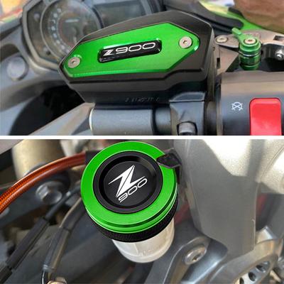 Νέο Καπάκι Λαδιού για KAWASAKI Z900   Z 900 2017- Αξεσουάρ Μοτοσυκλέτας CNC Δοχείο Υγρού Πίσω Εμπρός Φρένου