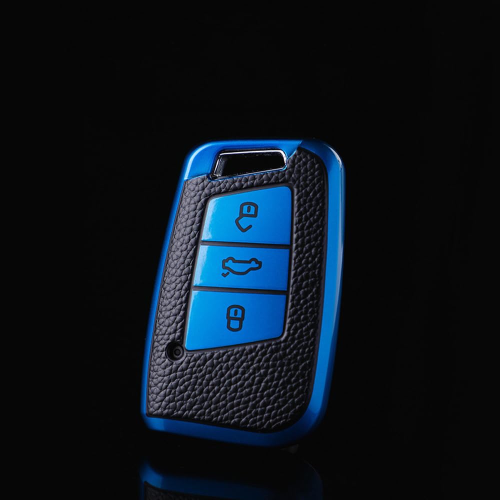 Key Case Smart Key Cover Key Holder for VW Skoda Magotan Passat B8 Passat