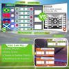 2026 World Football Tournament Extra Large Wall Chart 110 * 80cm, 2Pcs Gift Set with 64 Team Stickers and Predict Champion Cup Winner, Schedule Calend