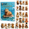 Themed Blind Box Countdown with Advent Calendars Christmas Capybara Set 2026 24 Days Novelty Gift