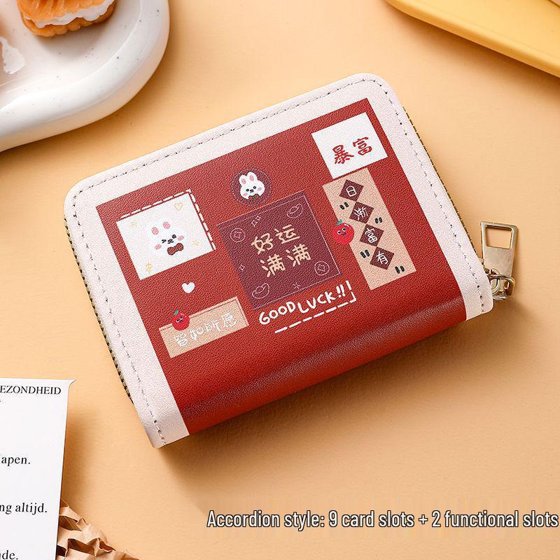 

2025 Personalized Ultra-thin Card Holder with Large Capacity and Multiple Slots for Men and Women
