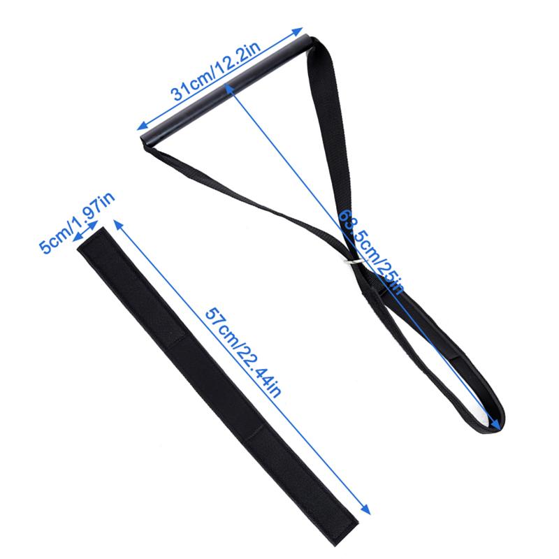 Therapy Neck Strap Neck Fitness Stretcher Strap Decompression Comfortable Handle Cervical Traction Pull Device Health Care Tool