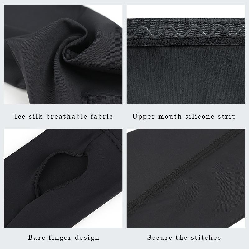 Outdoor Elastic Arm Brace Driving Fishing Arm Cover Sport Sun Protection Arm Sleeves for Women Men