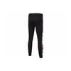 Puma Men's Black Jogger Pants With Colorful All-Over Print Side Panel And White Logo Casual 531291-01