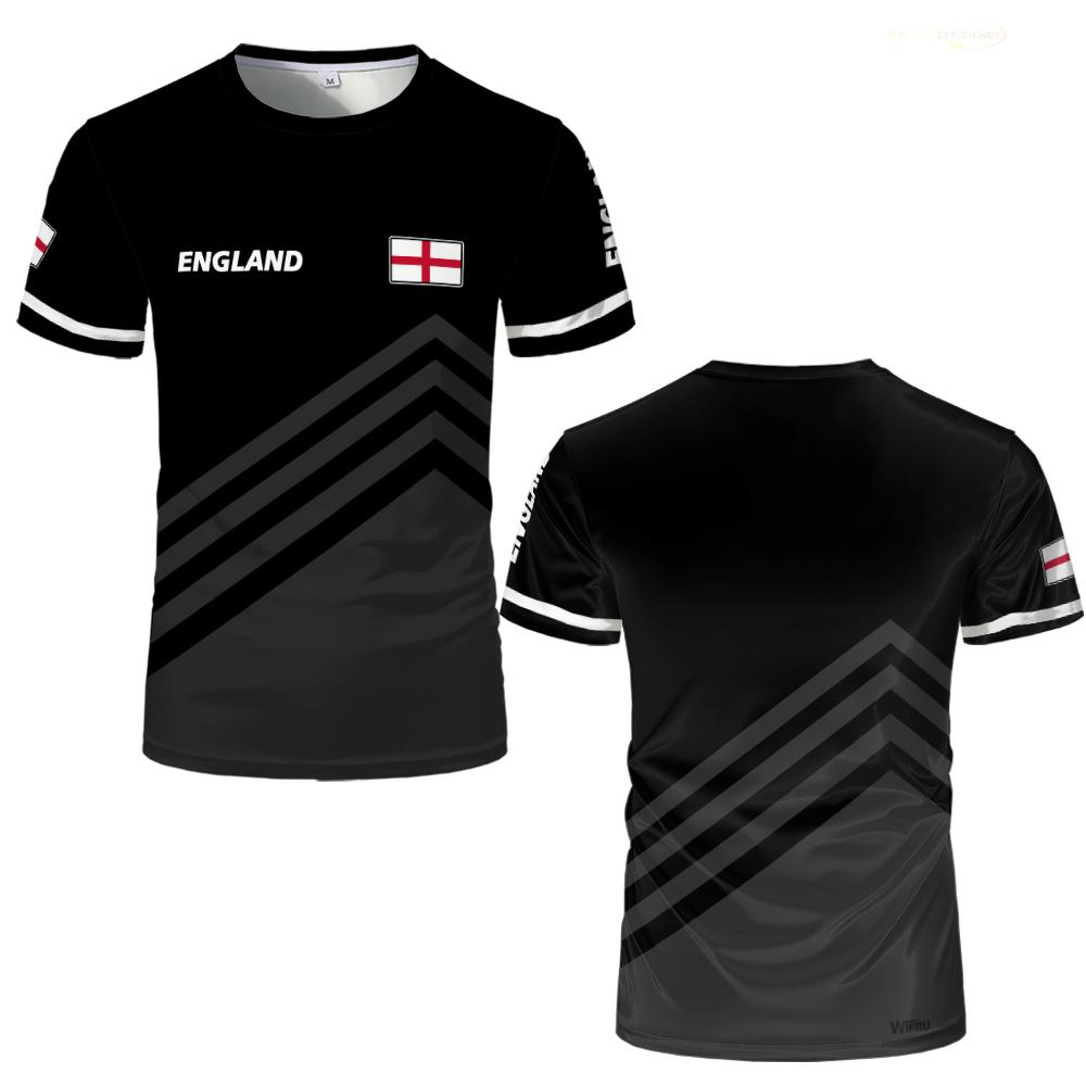 2026 New England Flag Print T-shirt Summer Outdoor Sports Breathable Quick-Drying Jersey Men Women Football Training Jerseys