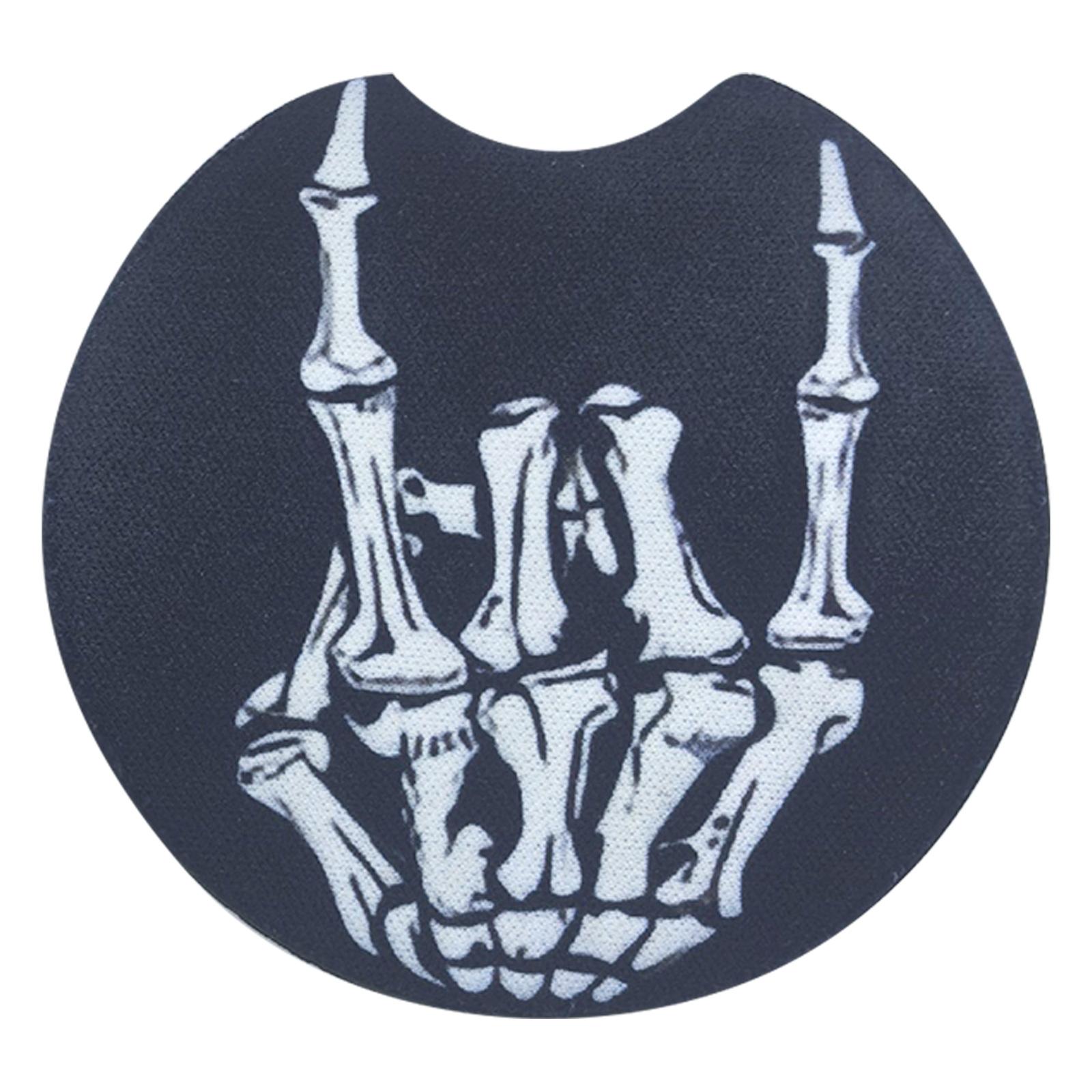 Car Interior Beverage Mats, Absorbent And Non- Universal Car Cup Mats, Unisex, Car Interior Accessories. One Size