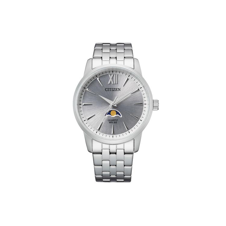 CITIZEN Quartz Movement Stainless Steel Strap Watch Men s Watches Silver Dial AK5000-54A Silver Dial
