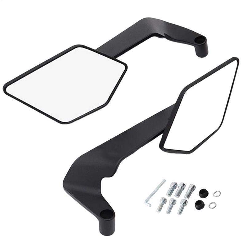 

Motorcycle Side Wing Spoiler Fairing With Rearview Rotating Reflector Spoiler Cycling Accessories For Outdoor Riding Daily Use CHINA