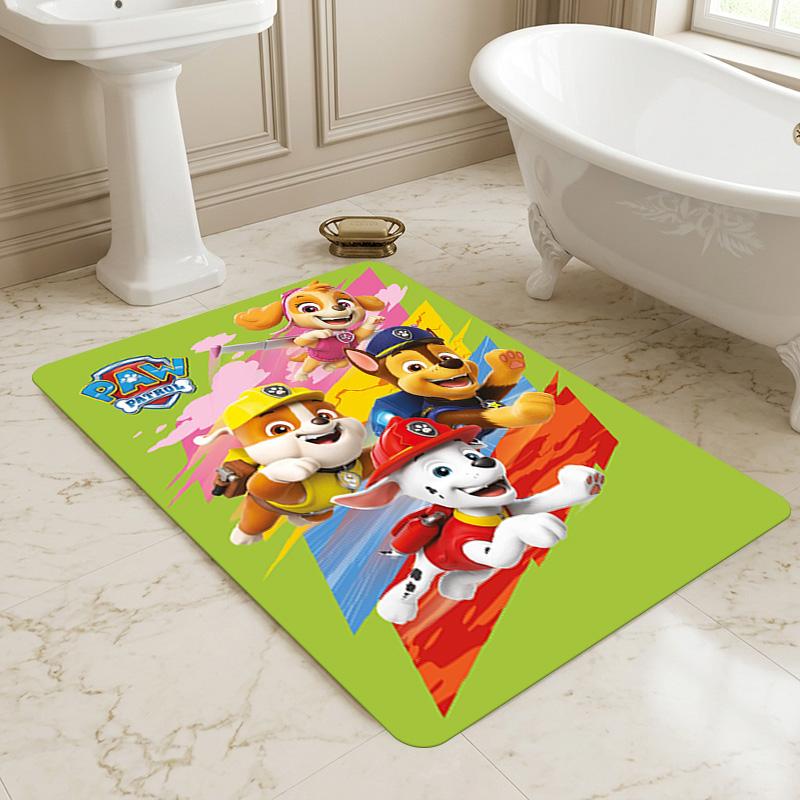 Paw Patrol Living Room Nonslip Area Rug Soft Carpet For Bedroom Game Playroom Sofa Office Home Decor Doormat Christmas Gift C102104