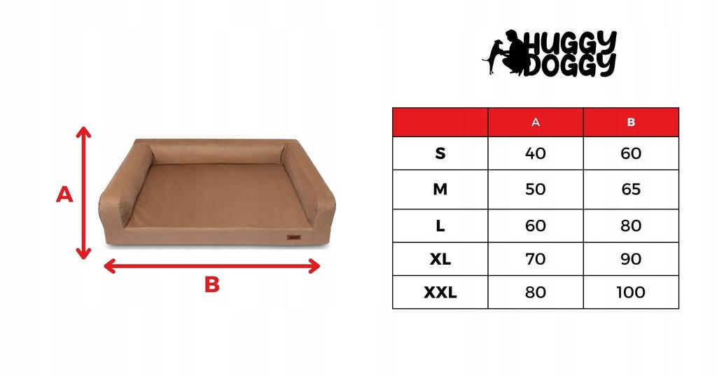 Ortopedyczna sofa dla psa legowisko kojec kanapa chihuahua huggy doggy s