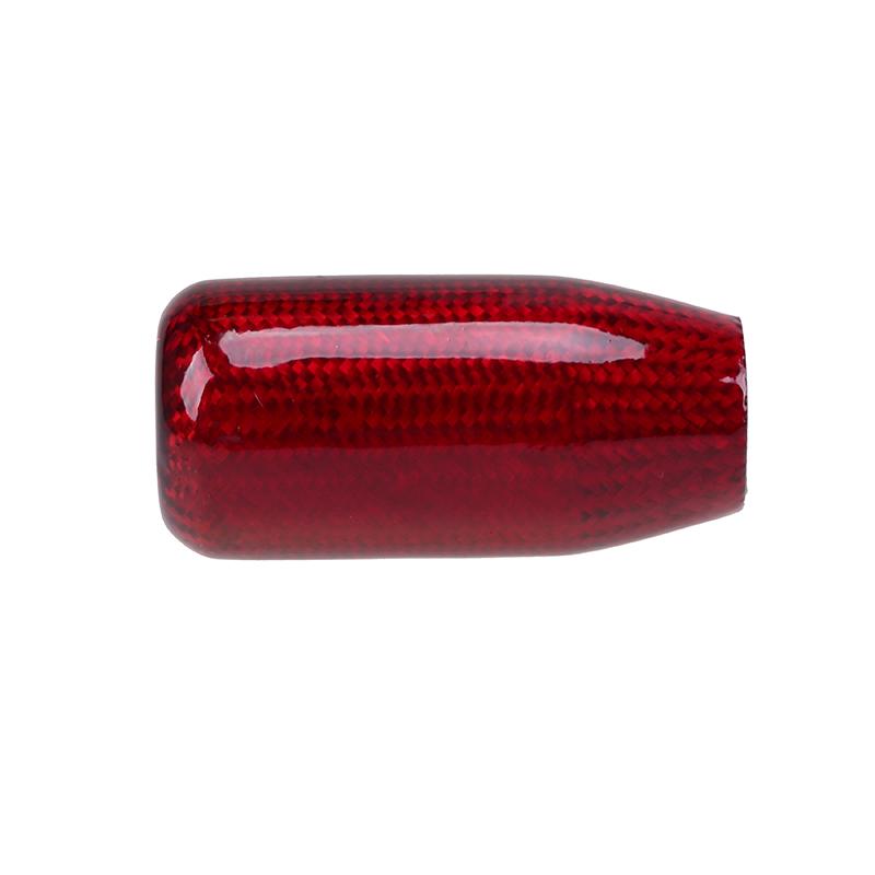 Car Shift Knobs Carbon Fiber Gear Shift Knob Universal Most Cars Shift Knob Cover Handle Shifter Lever Auto Accessories