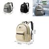 Urban Minimalist Polyester Foldable Backpack For Men And Women
