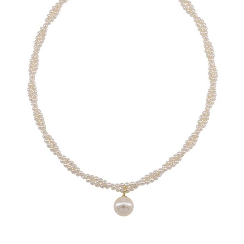 French Light Luxury Double Layer Stackable Necklace - Elegant, Versatile Clavicle Chain for Women