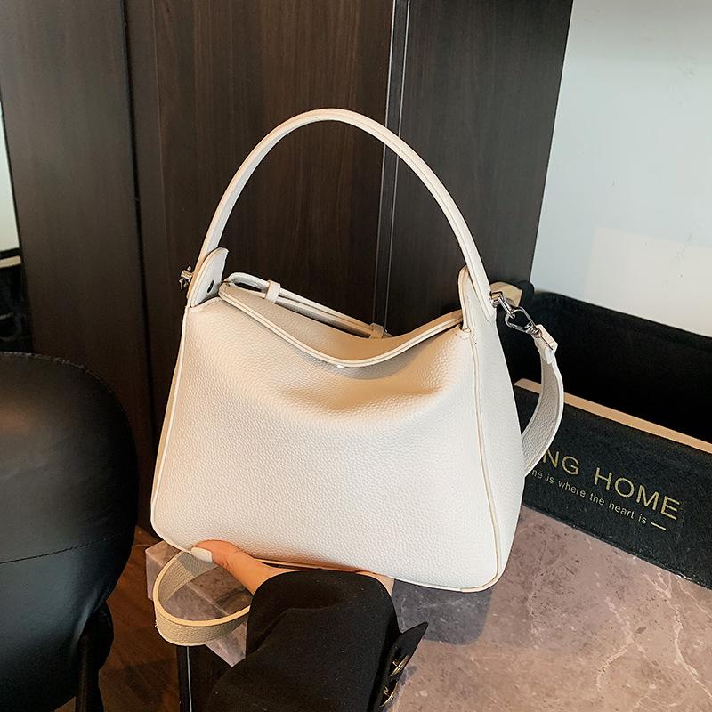 

High-end hand bag women s new popular fashion shoulder bag retro versatile commuter messenger bag белый