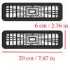 For Tesla Model Y Juniper 2025-2026 Car Air Outlet Cover Under Seat Vent Protection Cover Anti clogging Grille Protector 2PCS