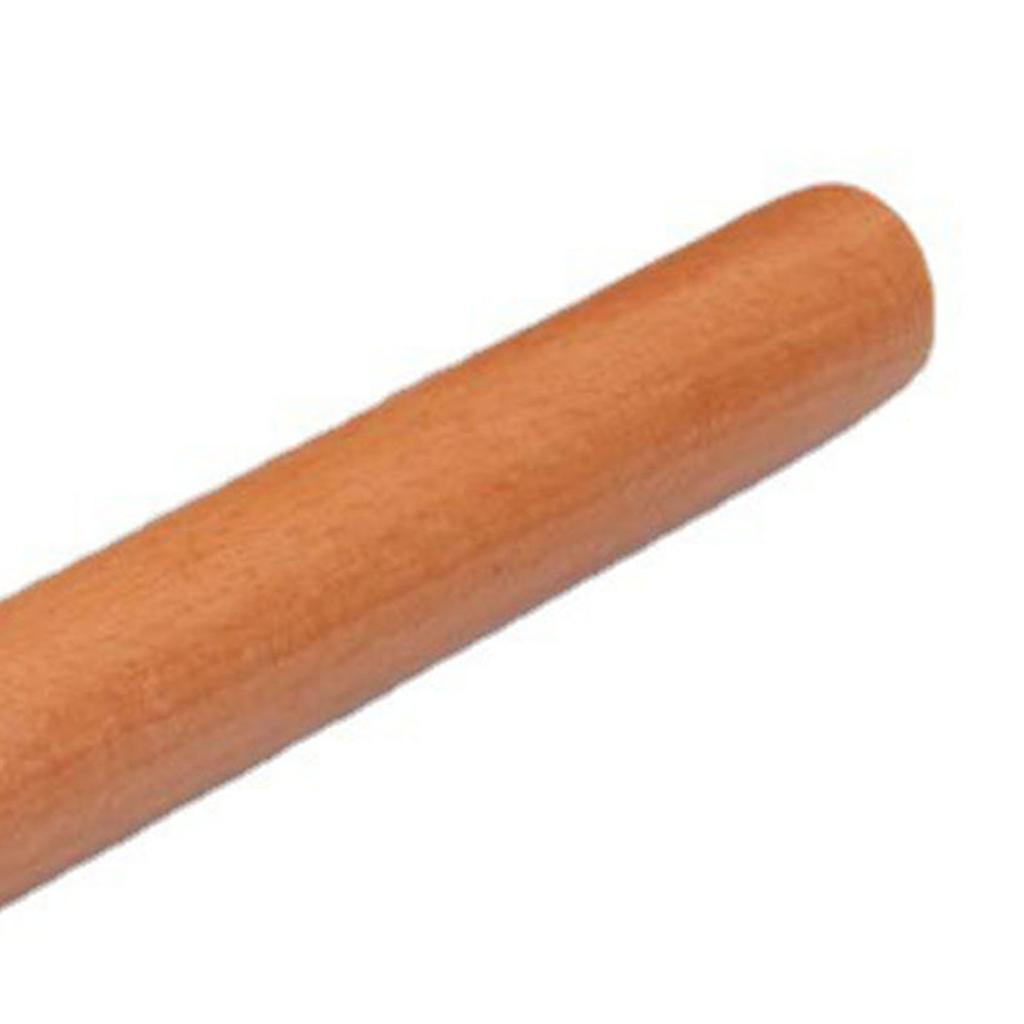 Wood Rolling Pin Multifunctional Notstick Dough Roller Pin for Kitchens Baking Light Brown