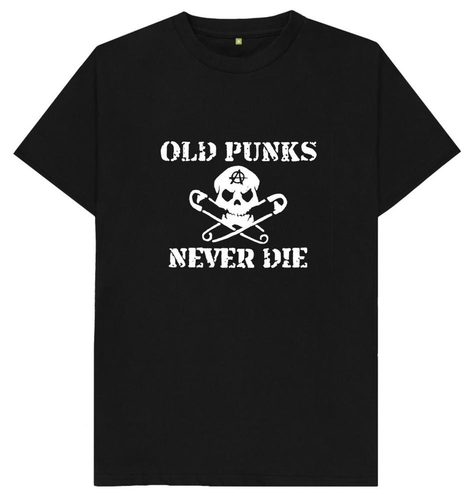 Old Punks Never Die Punk Rock Music Lover Gift T Shirt