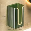 Punch-Free Creative Tissue Box Wall-Mounted Paper Towel Napkin Storage Box Household Kitchen Bathroom Paper Organizer