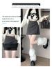 Sequin Tweed High-Waisted Irregular A-Line Slimming Skirt - Autumn/Winter 2025 Collection
