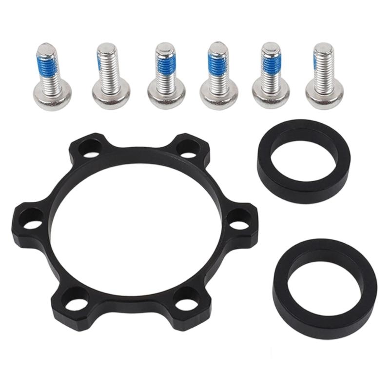 

Front Rear Bicycles Boosts Hub Conversion Adapter Bike Thru Axles Hub Refit Gaskets Bike Hub Conversion Adapter Kits чорний