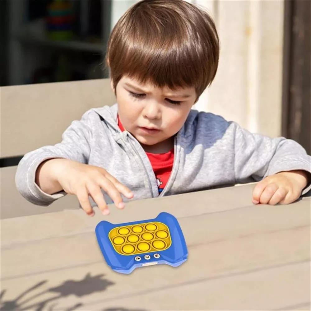 Consola De Juegos Quick Push Bubble Streso Relief Gopher