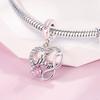 Copper Metal Mom's Eternal Maternal Love Charm Bead Component Bead Component Compatible With Authentic Original Bracelet High Quality Fine Jewelry