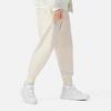 Li Ning Knitted Sweatpants Men's Pearl White Moderate Cuffed Pants AKLS237-1