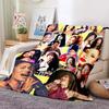 Selena Quintanilla Sakura Beauty Blankets Fleece Textile Decor Multifunction Soft Throw Blankets for Sofa Outdoor Quilt