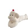 Cute Puppy Cherry Plush Cushion With Soft Cover For Home Decor