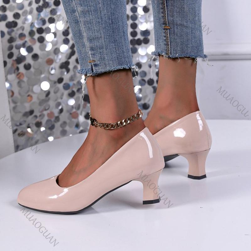 Fashion Women Pumps Shallow Mouth Women Shoes New Fashion Office Work Wedding Party Shoes Ladies High Heel Shoes Autumn Heels Woeman