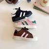 Children's Shoes 2025 Spring and Autumn New Shell Head Board Shoes Korean Version Girls Soft-soled Students Casual Shoes Boys 2025