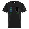 I'm your father Funny phone T-Shirts Men Fashion Casual Short Sleeve Crewneck Breathable Tops Cotton Summer Tee Clothing Men's