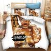 Singer NH Star Printed Bedding Set Boys Girls Twin Queen King Size Duvet Cover Pillowcase Bed Boys Adult Bedroom Home Textiles