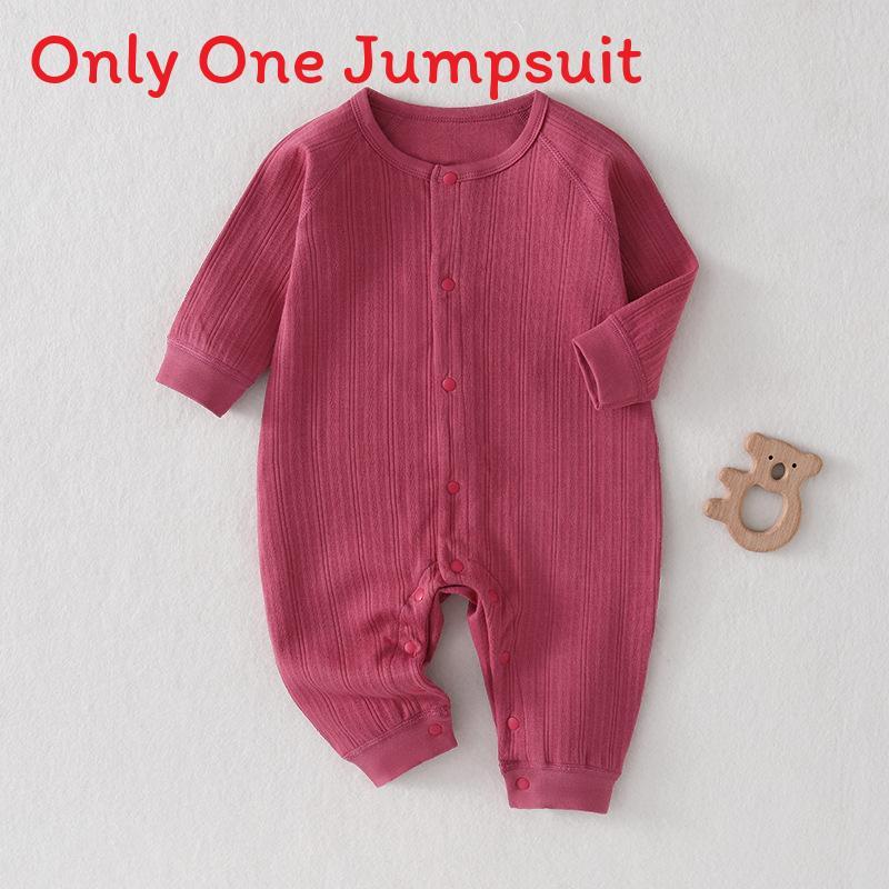 Newborn Cotton Knit Romper With Detachable Hood For Baby Boys And Girls