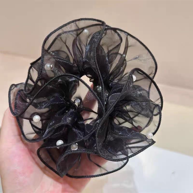 Fresh Summer Sweet Lace Bow Hair Tie - Elegant & Stylish Hair Accessory