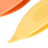 2pcs Tatting  s Plastic Tatting  s Craft Tool for   Hand Sewing Knitting(Orange Yellow )